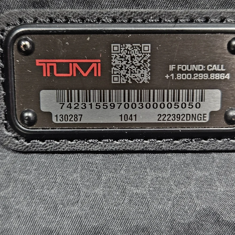 Tumi National Geographic Expeditions Edward Backpack Black Laptop Travel Outdoor